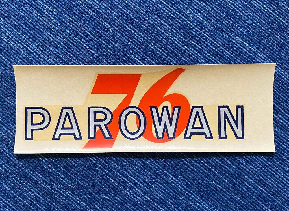Vintage Union 76 Oil Parowan Iron County Utah Gas Station Decal Travel Souvenir